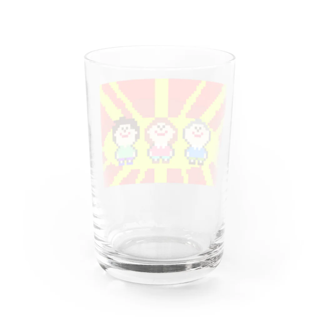 ドット絵のお店：Lily☺︎KGのWe are "Franky"!! Water Glass :back