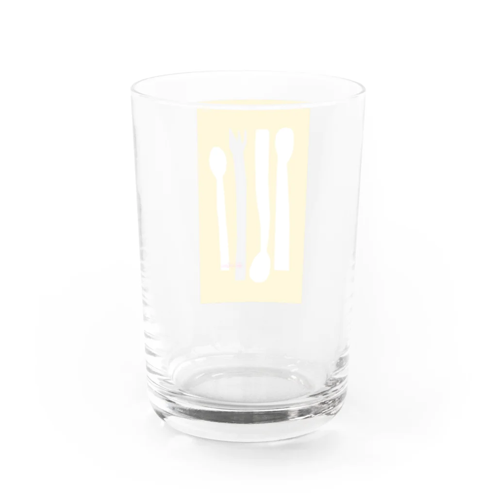 N-deco*の台ドコロ Water Glass :back