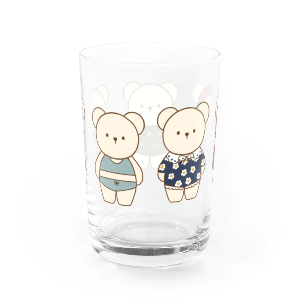 Brun (ブラン)のkuma no Polly Water Glass :back