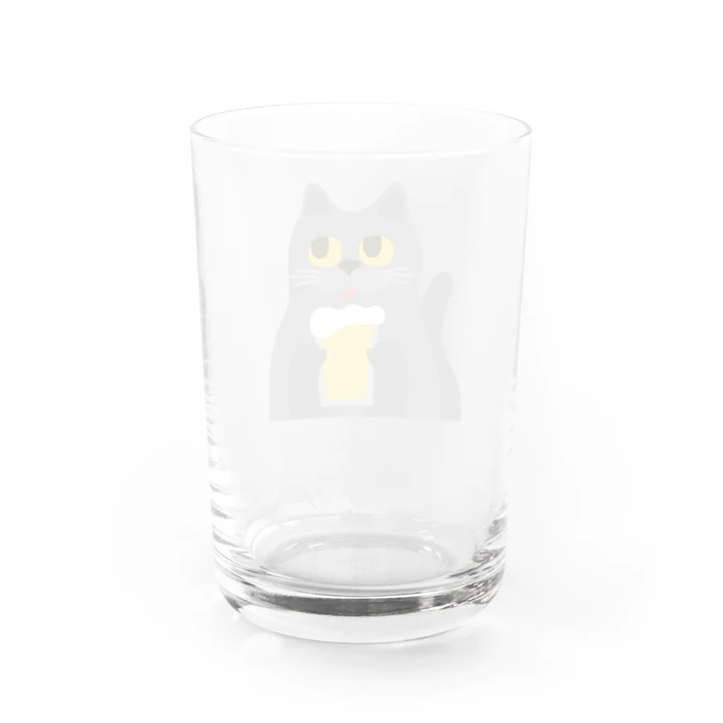 Higucciniのビール好きなボナさん Water Glass :back