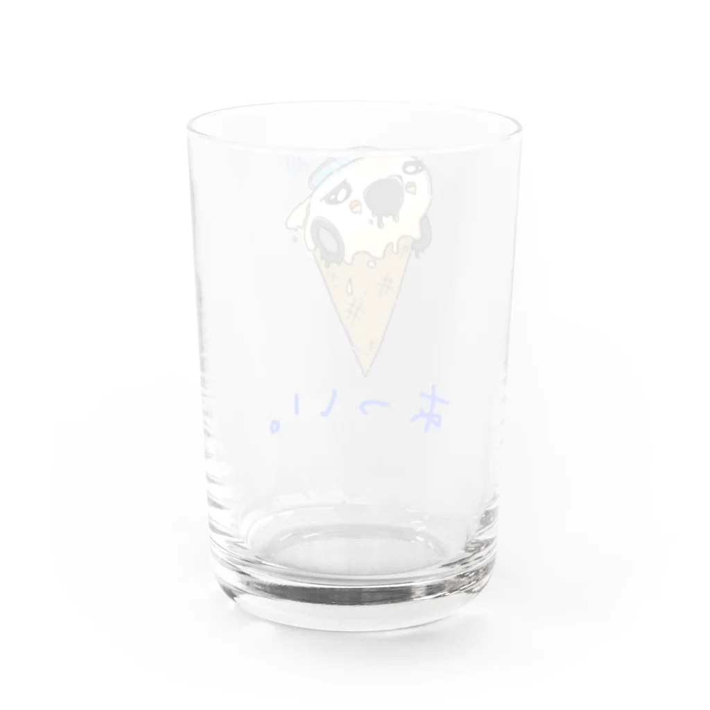 ねむねみゅーじあむ😪のあつくてとけちゃう Water Glass :back