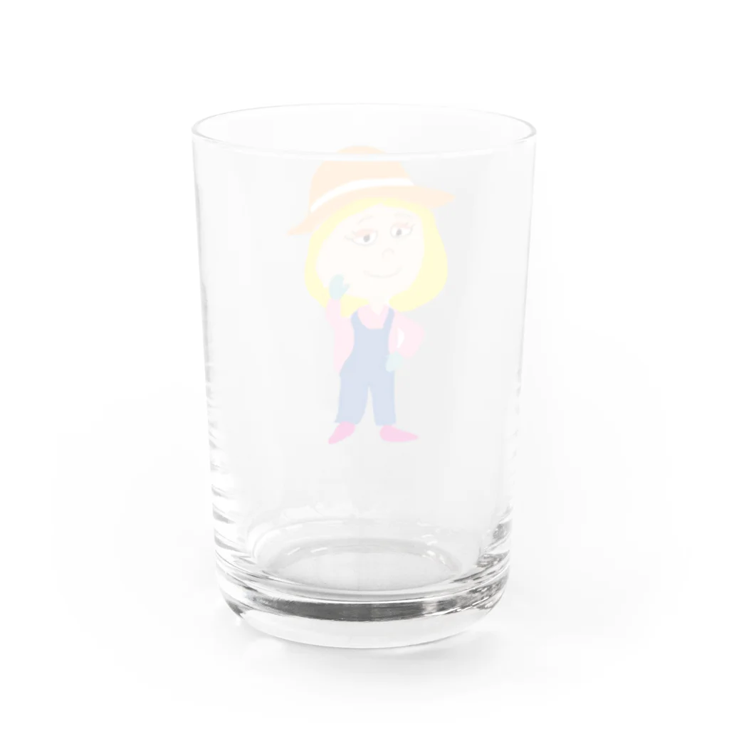 かぷろに堂のナンシー山田 Water Glass :back