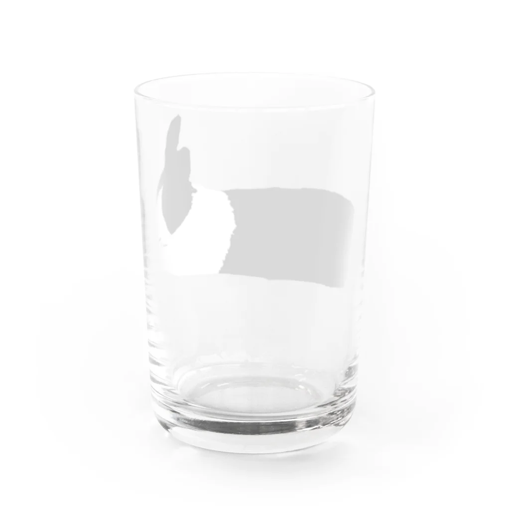 えりんごのねそべりうさぎ Water Glass :back