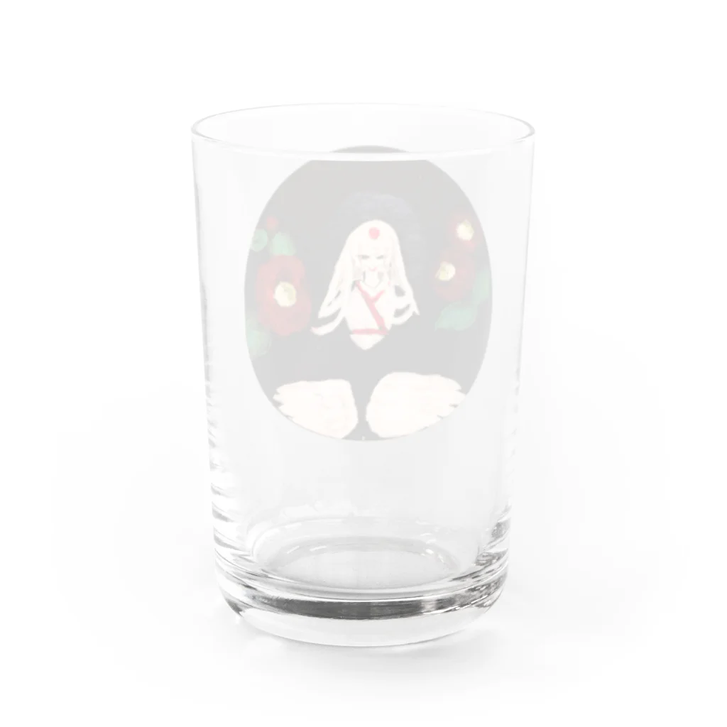 SHIJIMIの鶴の恩返し Water Glass :back