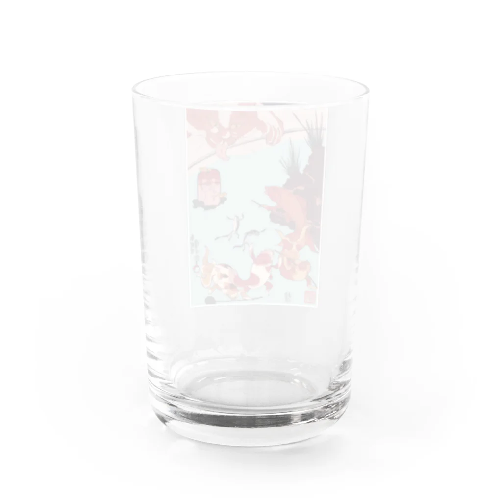 Rigelの金魚づくし 百ものがたり Water Glass :back