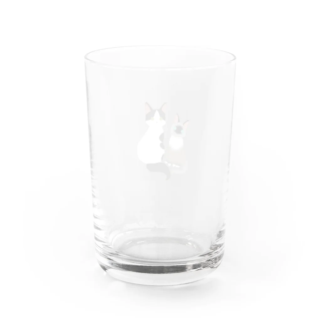 猫好きによる猫好きのための店の愛猫グラス Water Glass :back