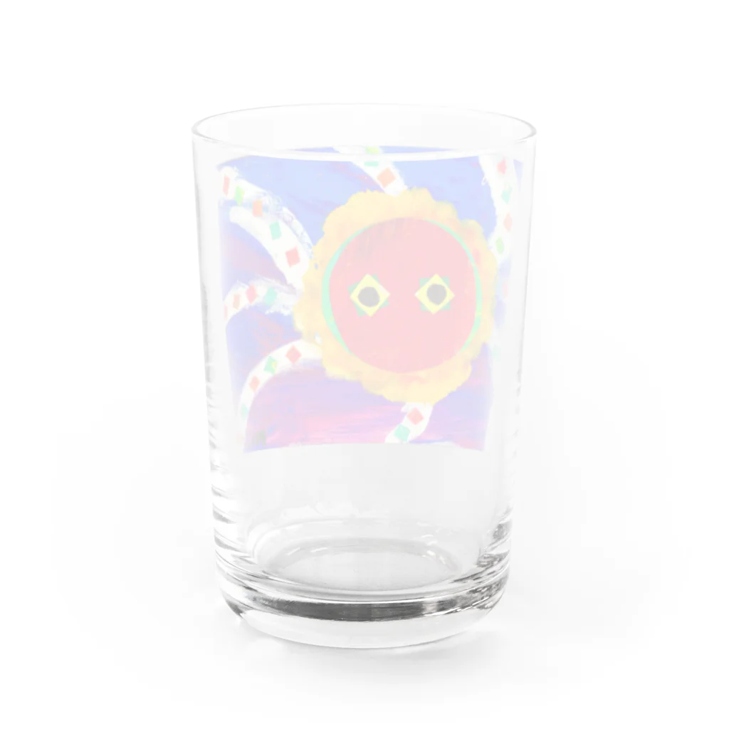 MAYUMAROの太陽の Water Glass :back