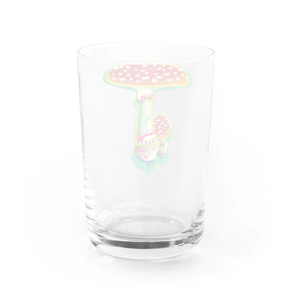 alaのベニテングタケ Water Glass :back