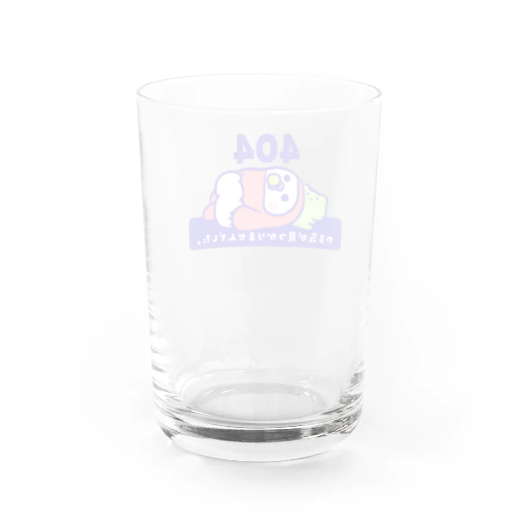 🦥ナマケずかんの🦥ナマケべび（404） Water Glass :back