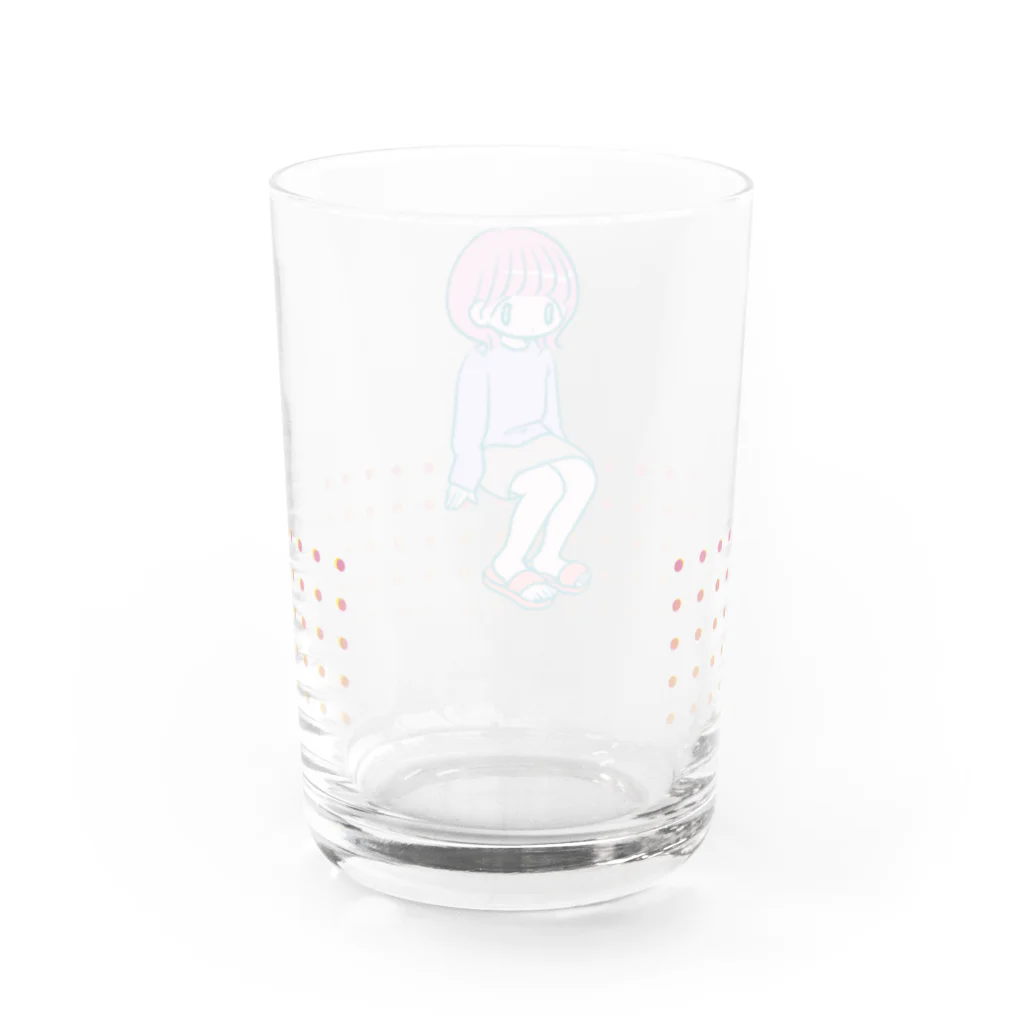 微々子(Viviko)の空気イス女子 Water Glass :back