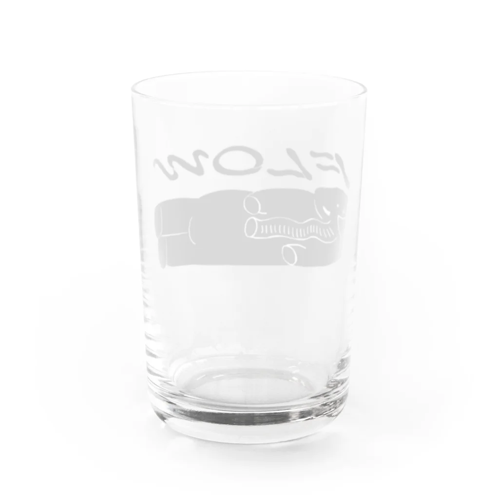 mercyの【FLOW】象 Water Glass :back