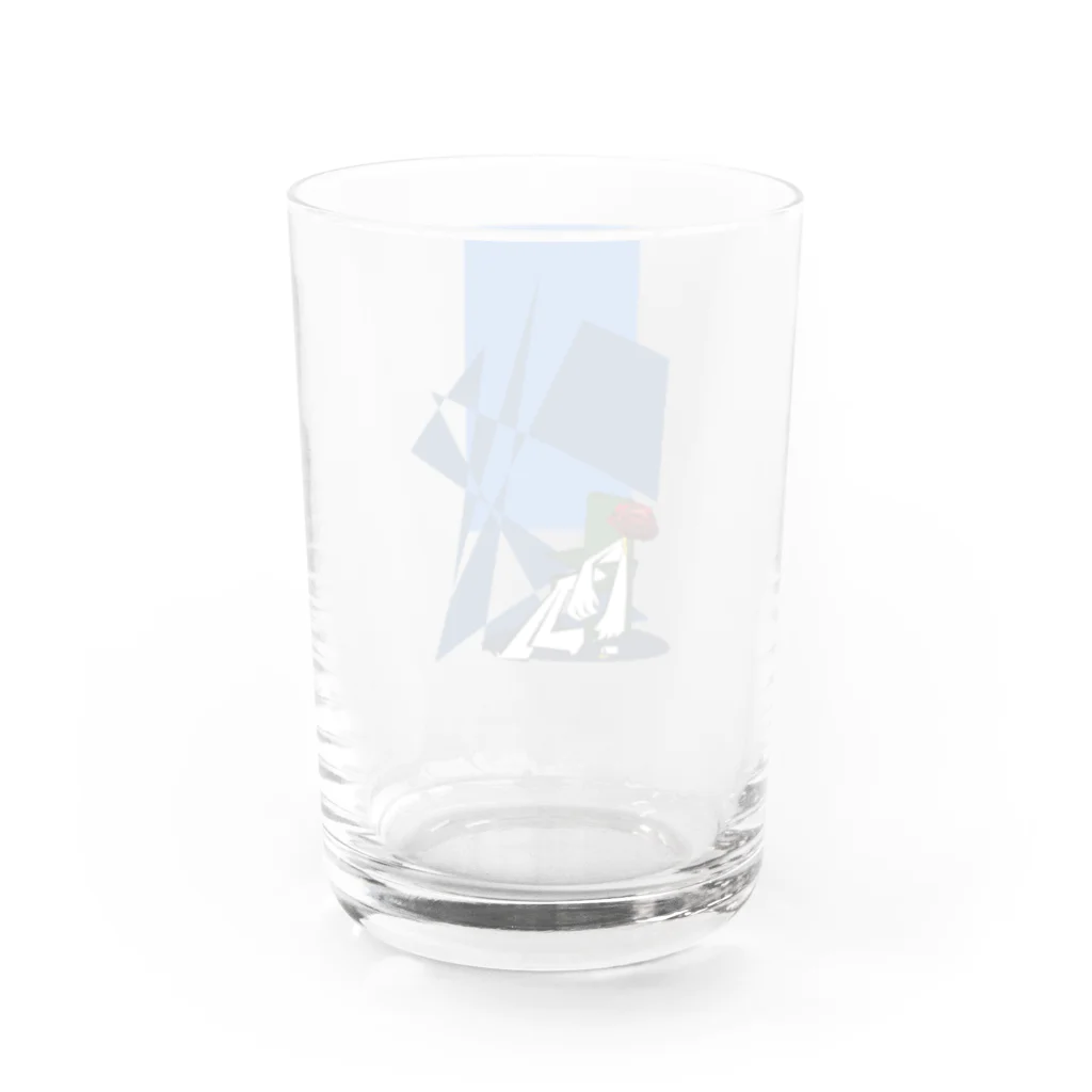 花瓶の疑問の過剰摂取 Water Glass :back