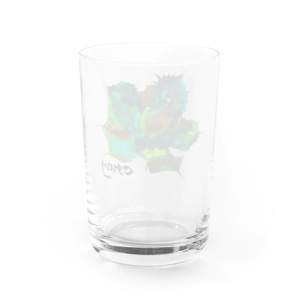 やすだのやつのアガベ雷神 Water Glass :back