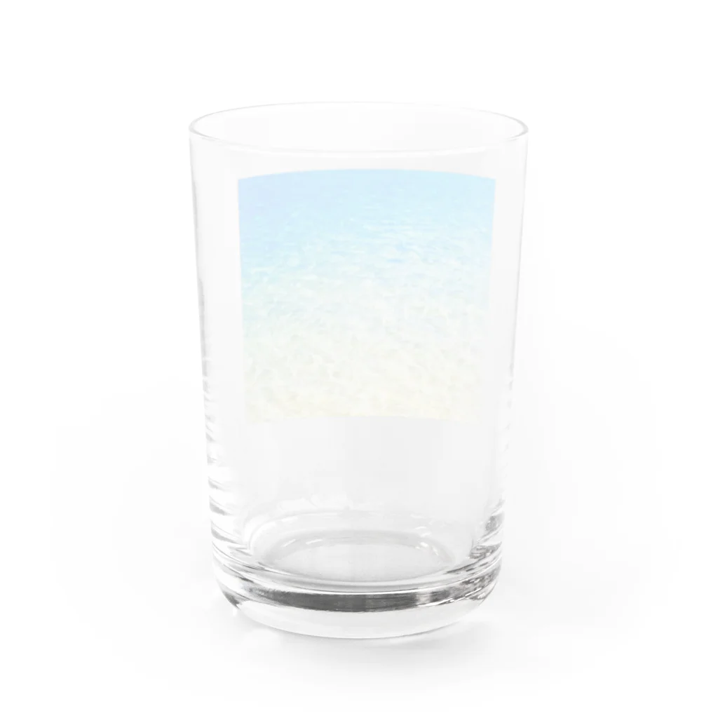 ルカルカのプライベートビーチ Water Glass :back