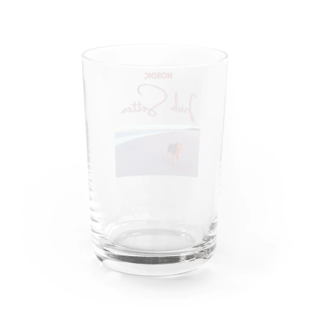 nordic_irishsetterのサマーノルディック Water Glass :back