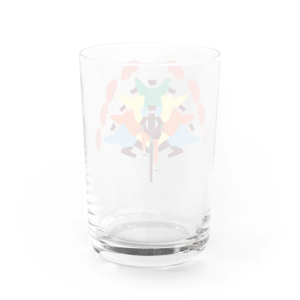 中華呪術堂（チャイナマジックホール）の【表プリント】雑技チャイナガール Water Glass :back