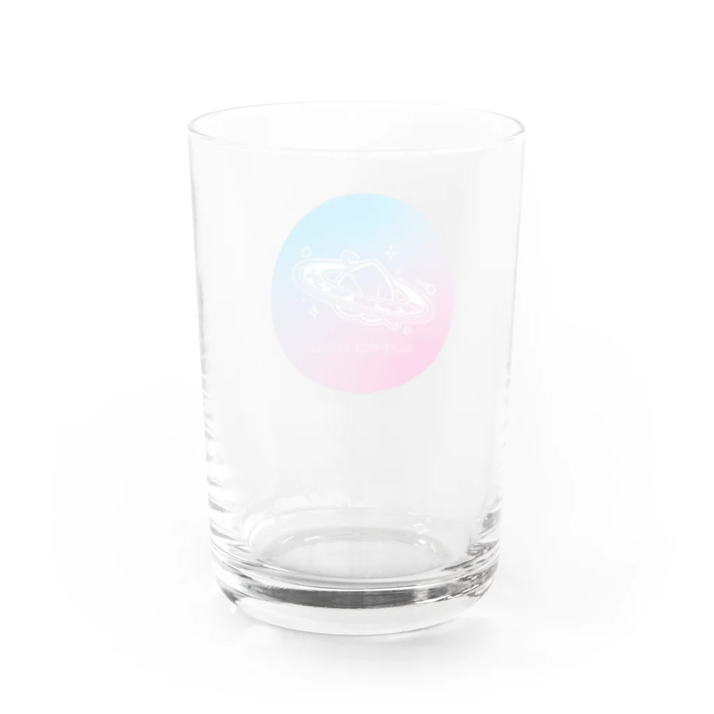 じん/ぶんたのお尻宇宙センター Water Glass :back