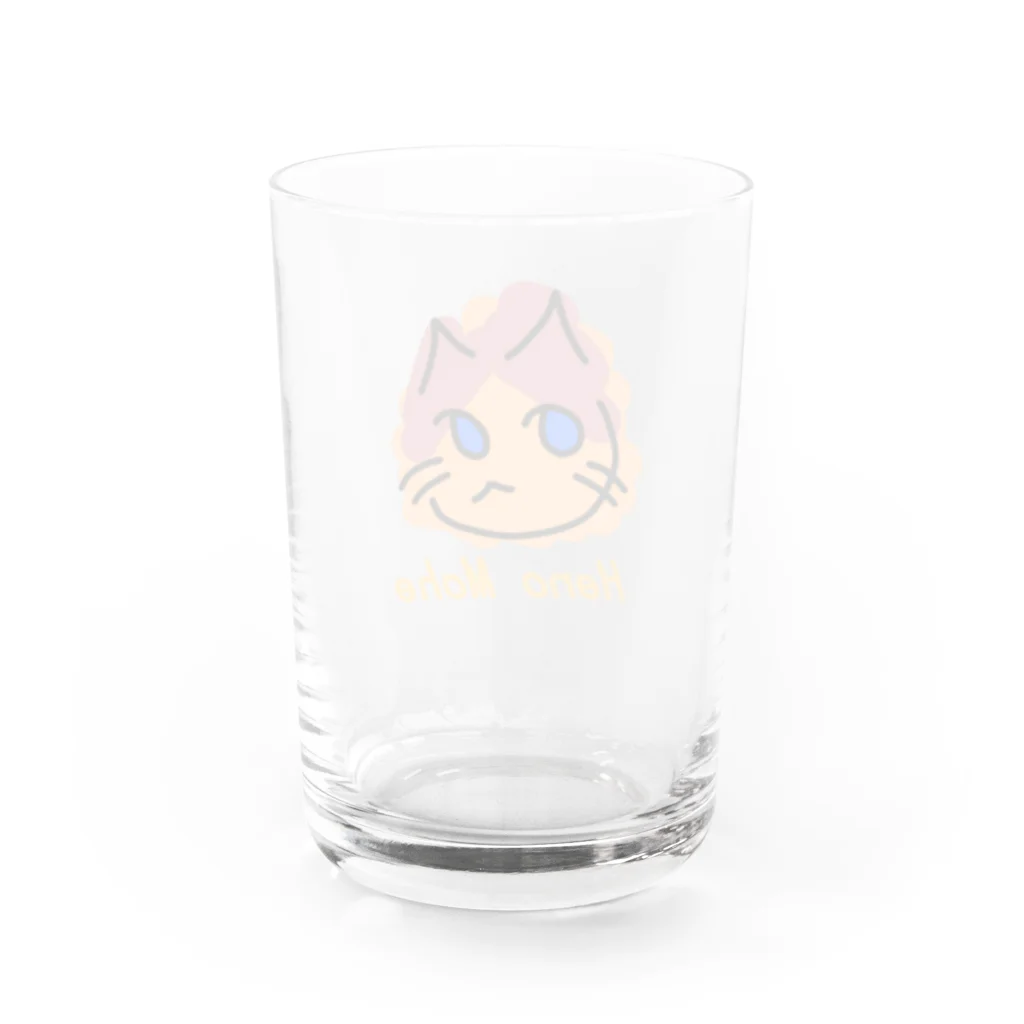 HenoMohe@NFTのへのもへキャット Water Glass :back