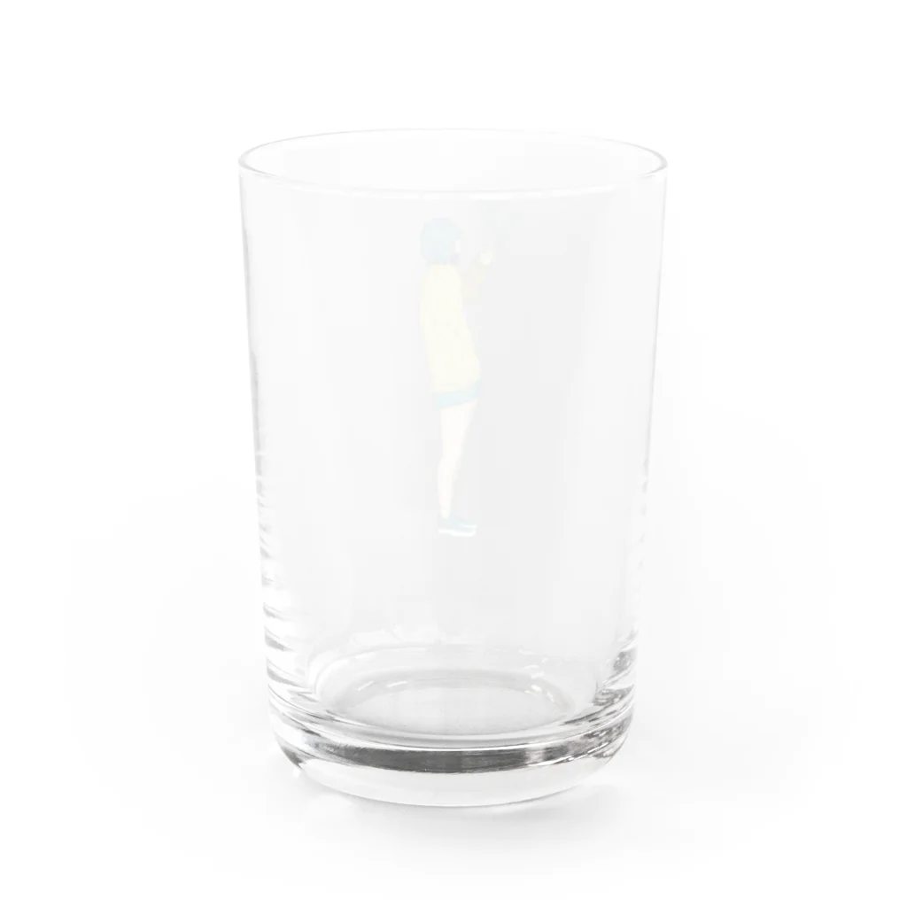 YU_SHOPのエモい女の子グラス グラス反対面