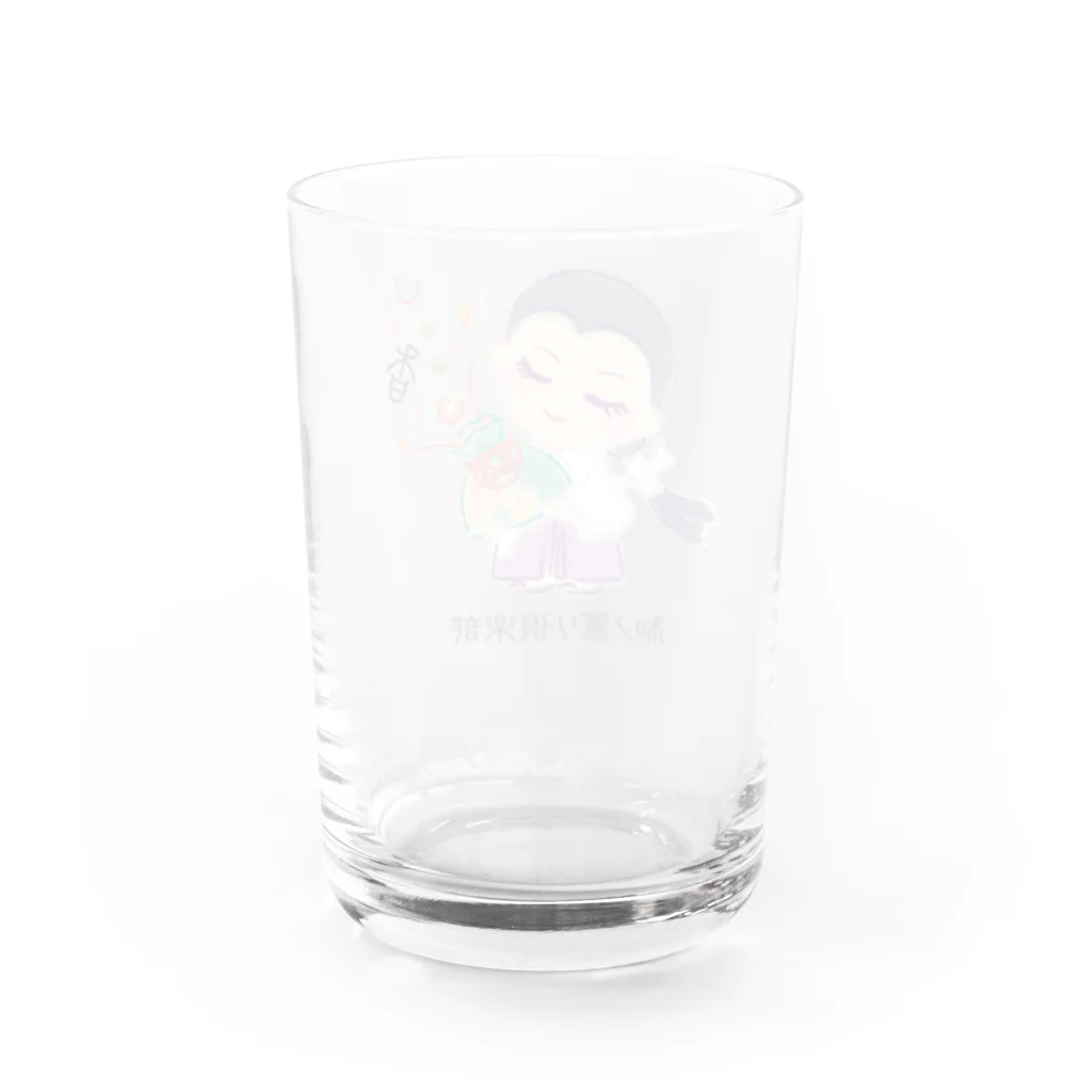 Botan Riceの和ノ薫リ倶楽部　み香ちゃん Water Glass :back