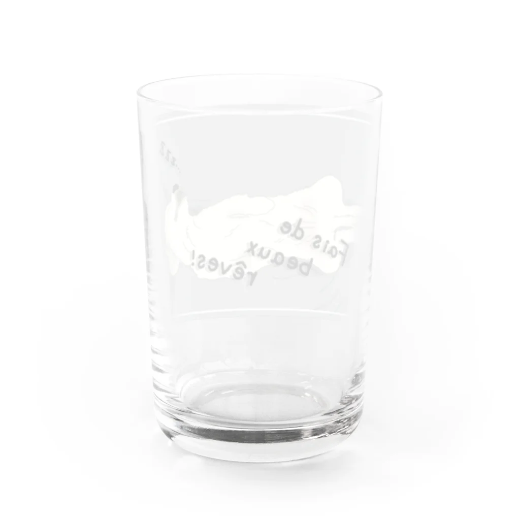 niconicotontonのうちの子1番☆～いい夢見てね～ Water Glass :back