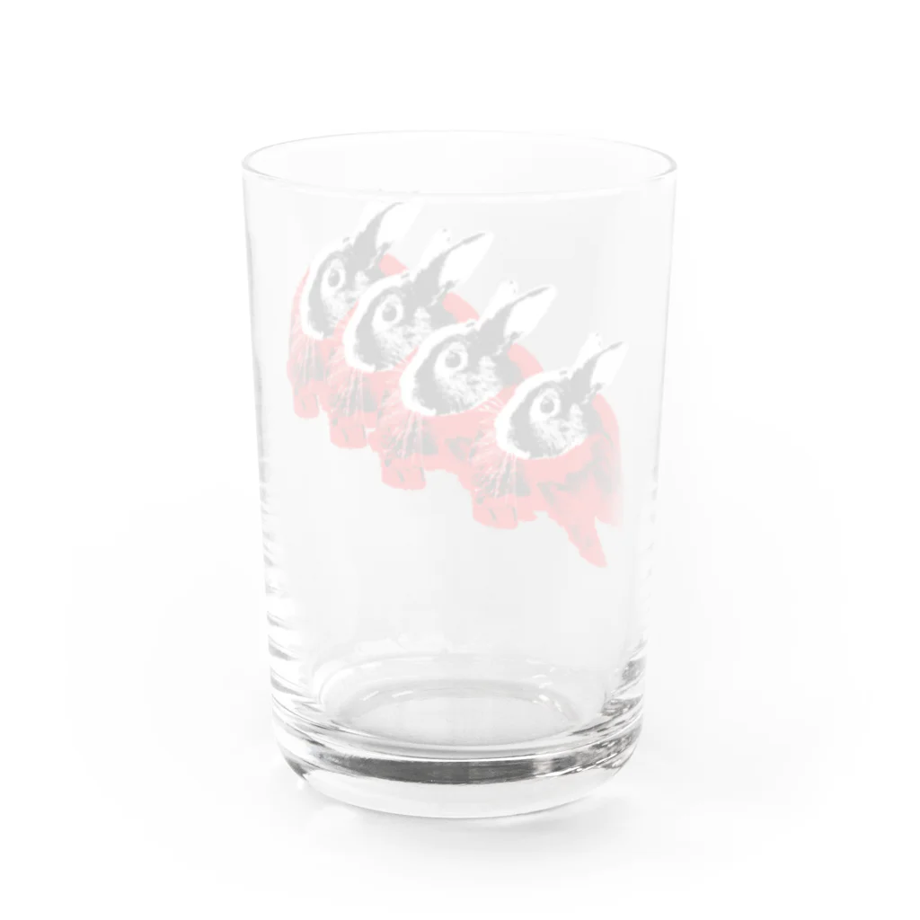 AngelRabbitsのラビットマシーン Water Glass :back