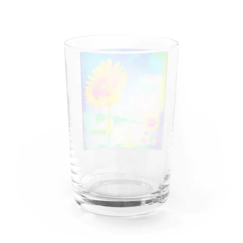 Anna’s galleryのひまわり Water Glass :back