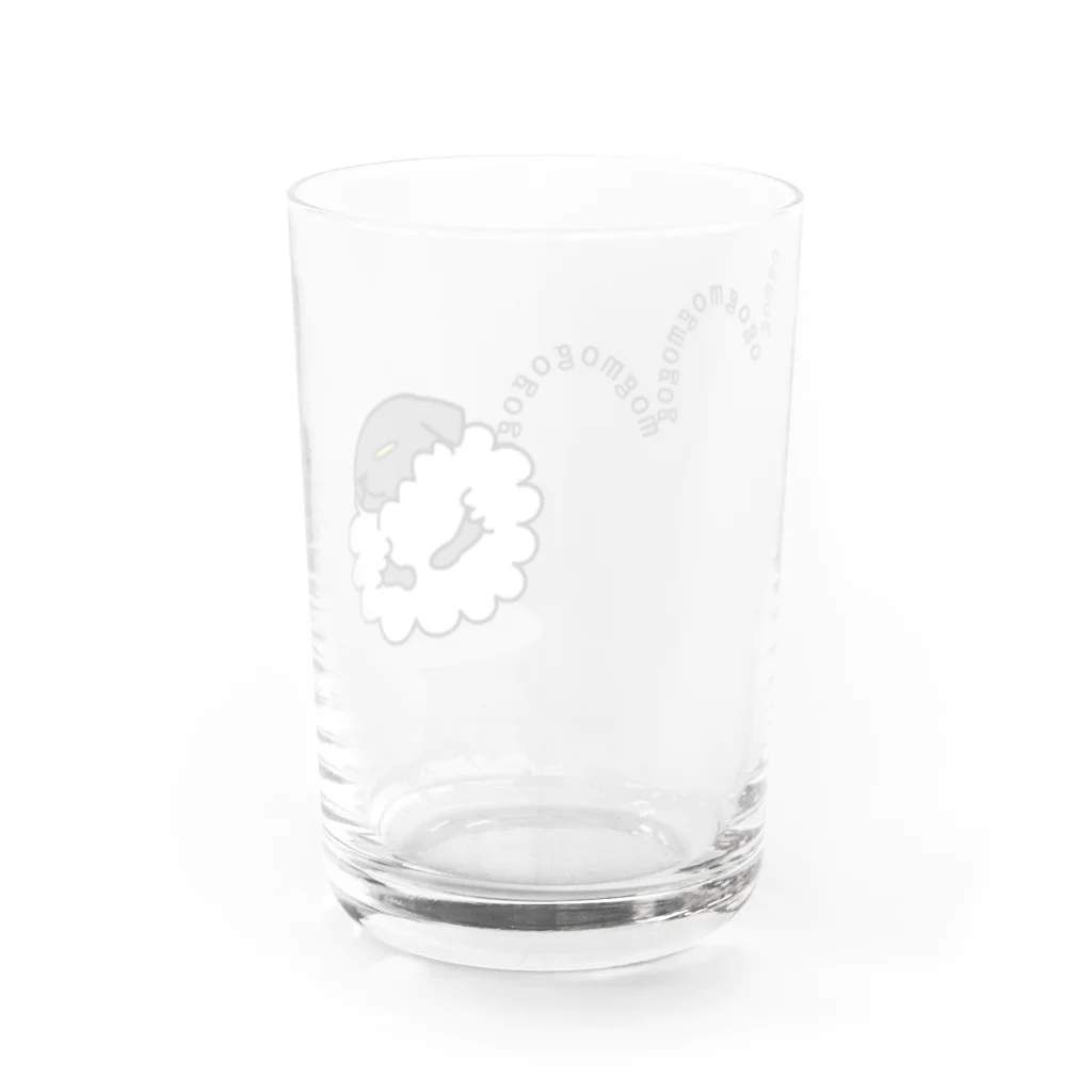 オグオグモグモグの0.コロコロヒツジ Water Glass :back