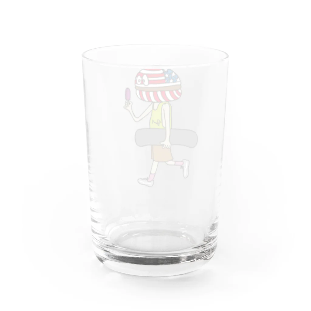 バンズオリジナルの<BUN'S ORIGINAL>バンズ君 Water Glass :back