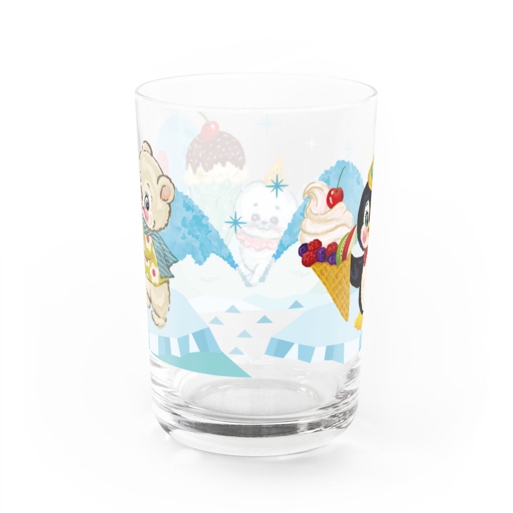 　Ma cocotte （まここっと）のハッピーアイスクリーム Water Glass :back
