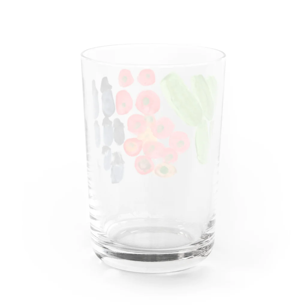 中林ういの夏野菜 Water Glass :back