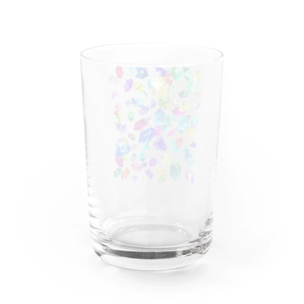 R☆worldのカラフルクリスタル Water Glass :back