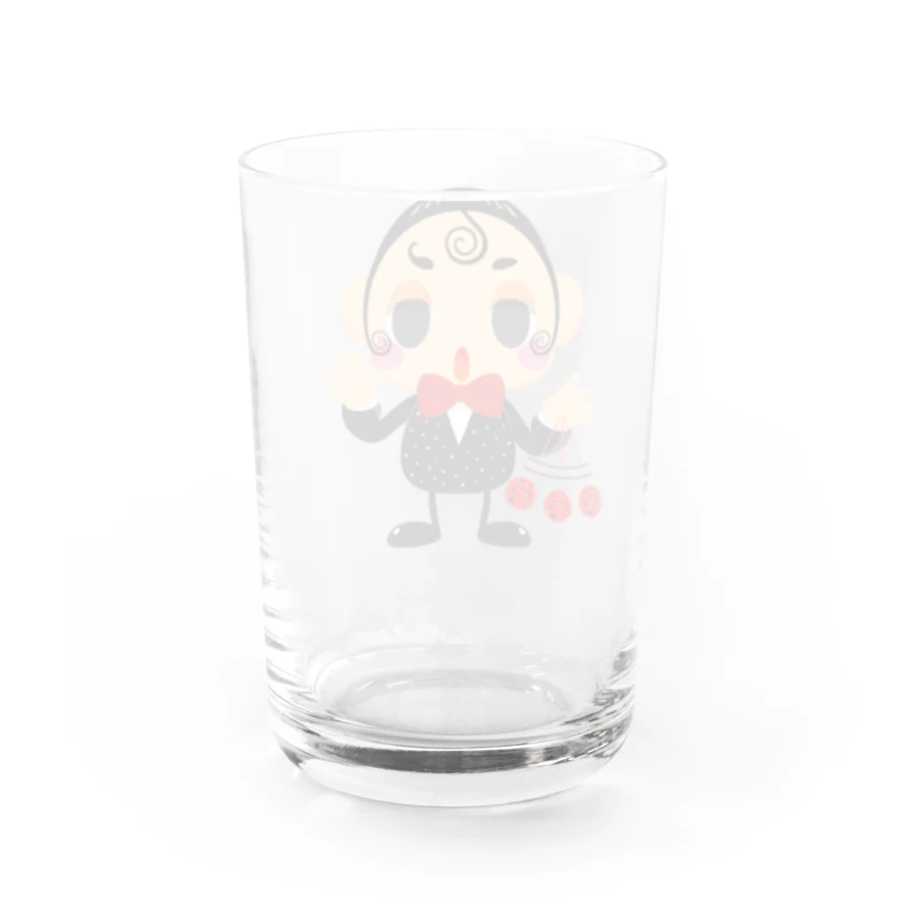 ウダッチ催眠術カフェのウダッチ　あなたはだんだん眠くなる Water Glass :back