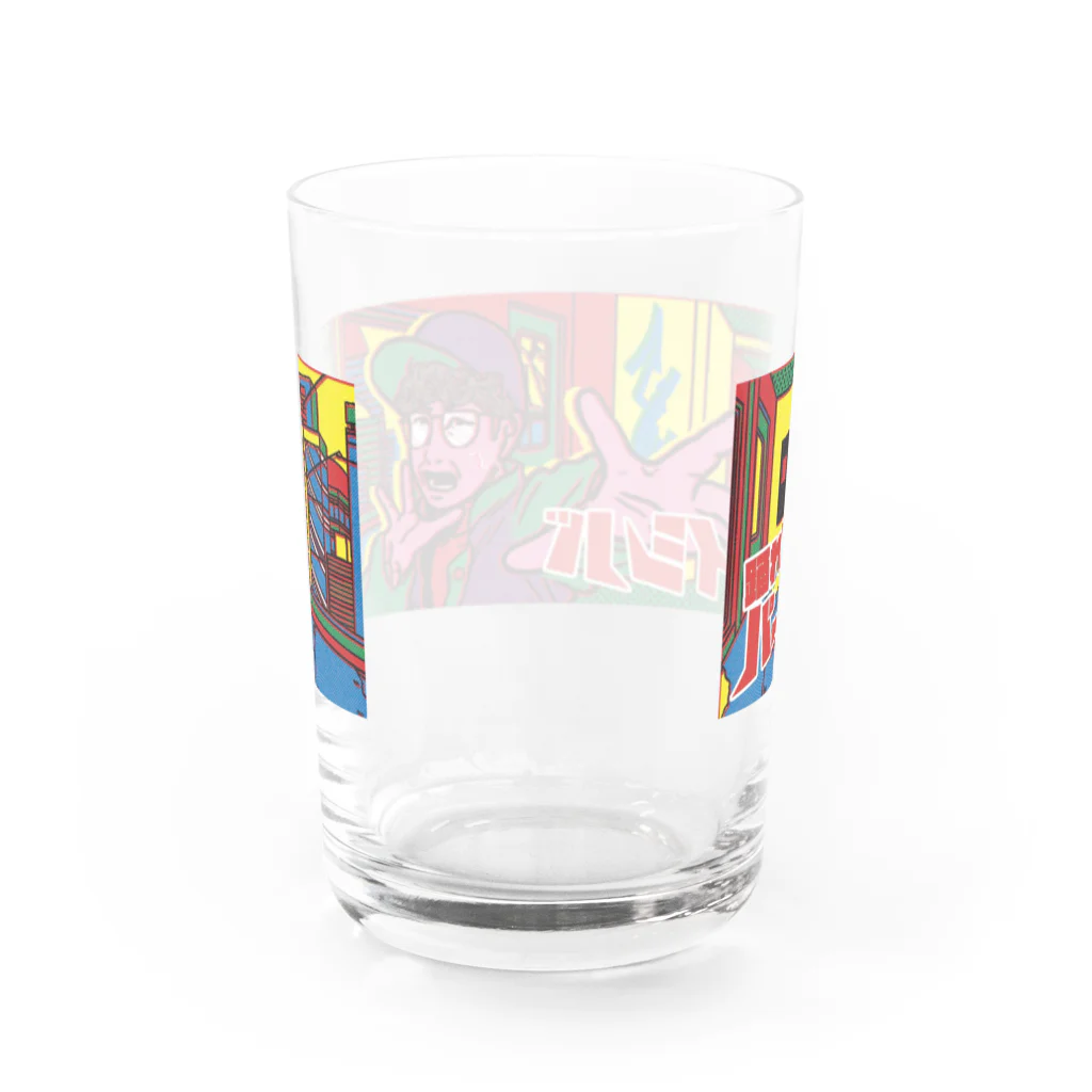 パーツイシバ公式タレントショップの踊れ！パーツイシバ Water Glass :back