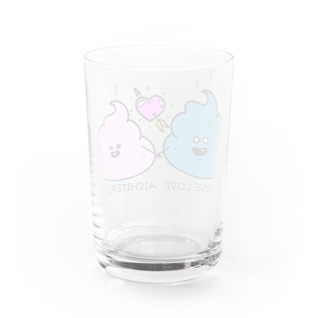JOKERS FACTORYのAISHITERU Water Glass :back