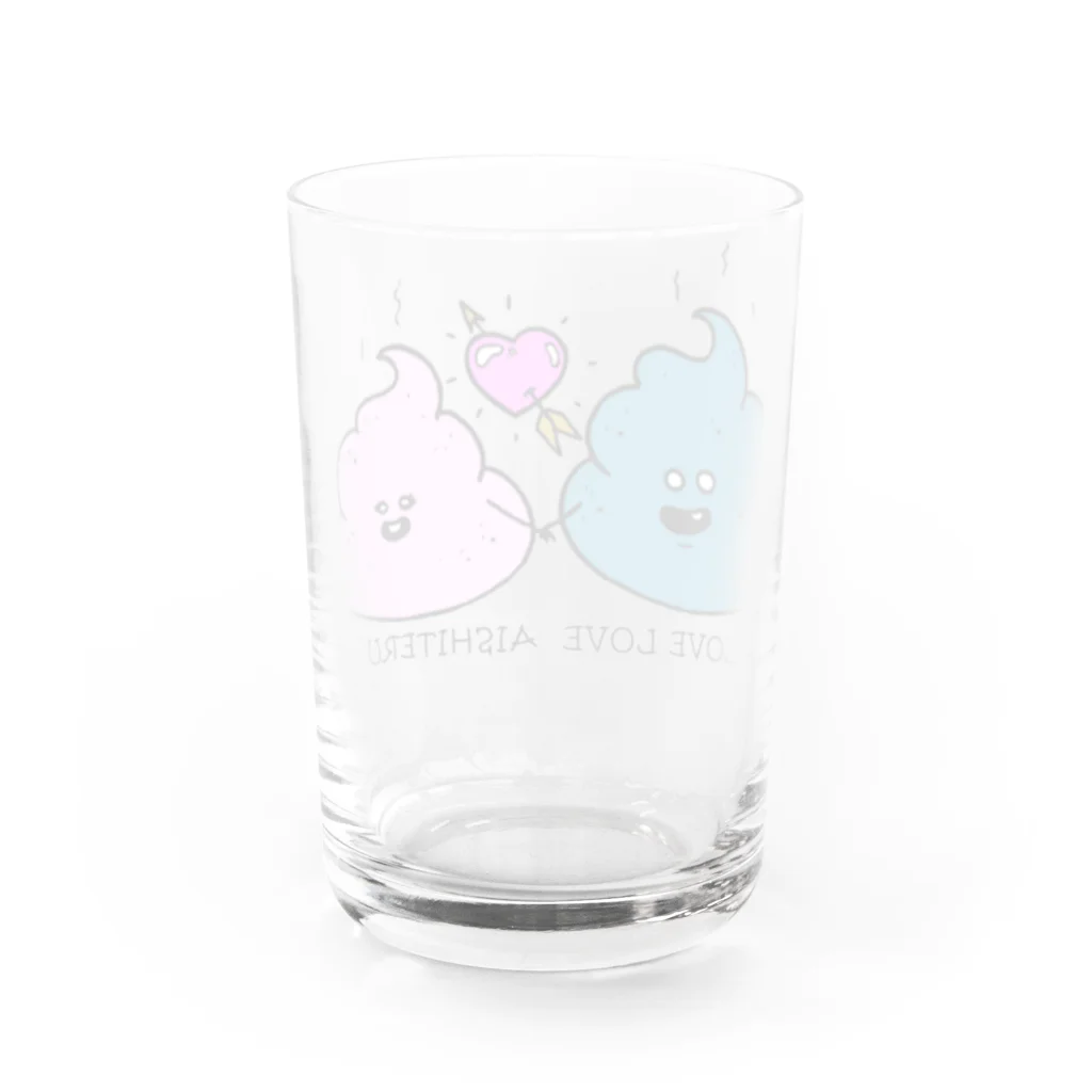 JOKERS FACTORYのAISHITERU Water Glass :back