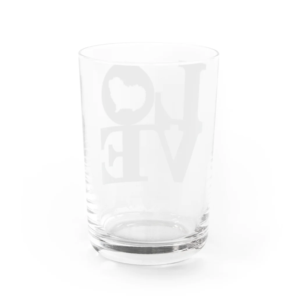 mari_caのモルLOVE Water Glass :back