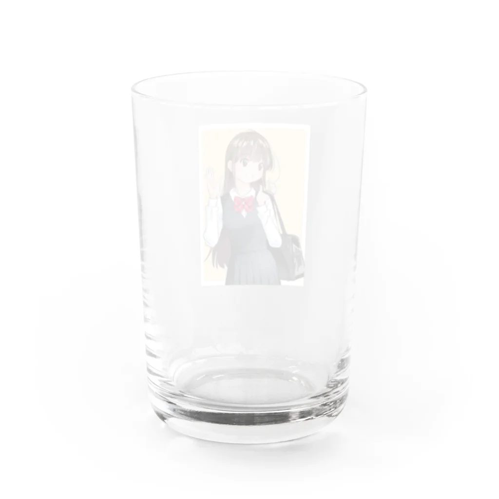 yanchikiのオリキャラグッズ店の南野　渚 Water Glass :back