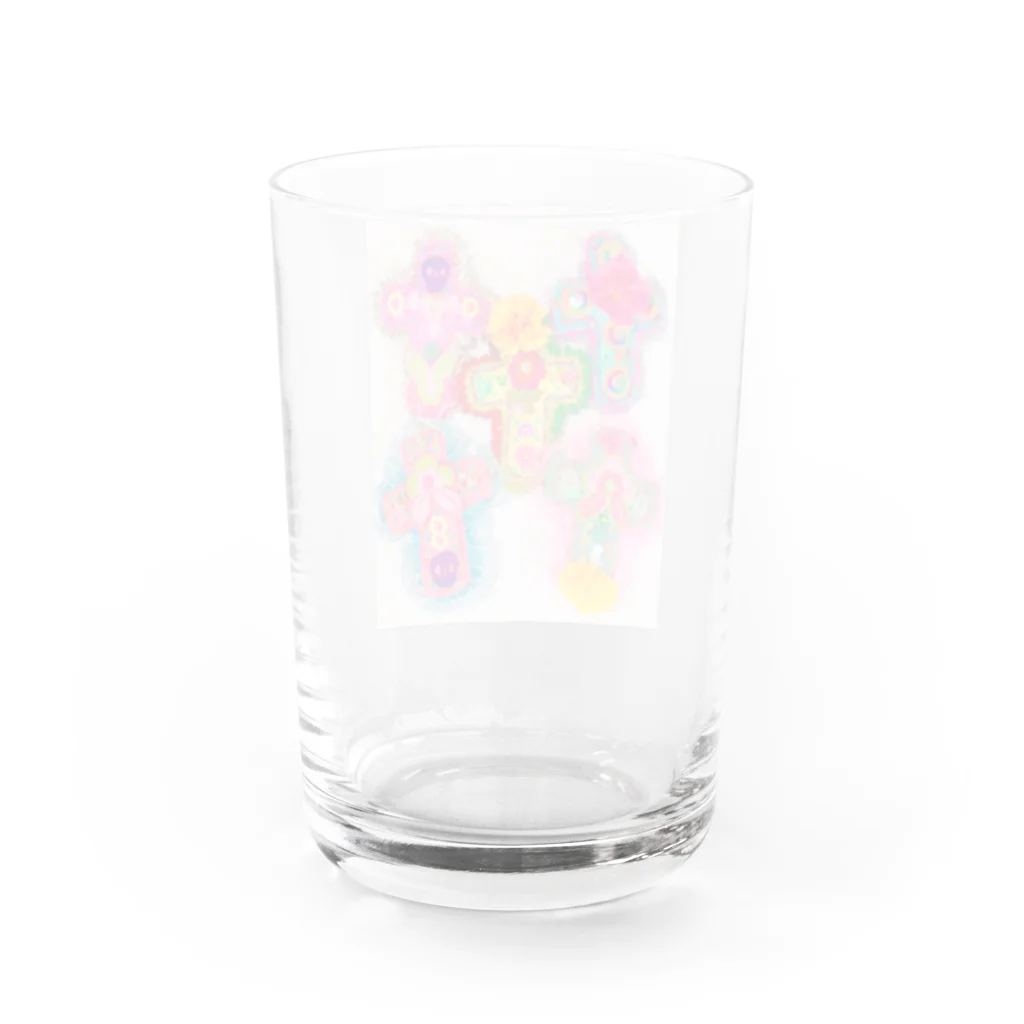 サヤパトリのカラフルメキシカン✝️ Water Glass :back