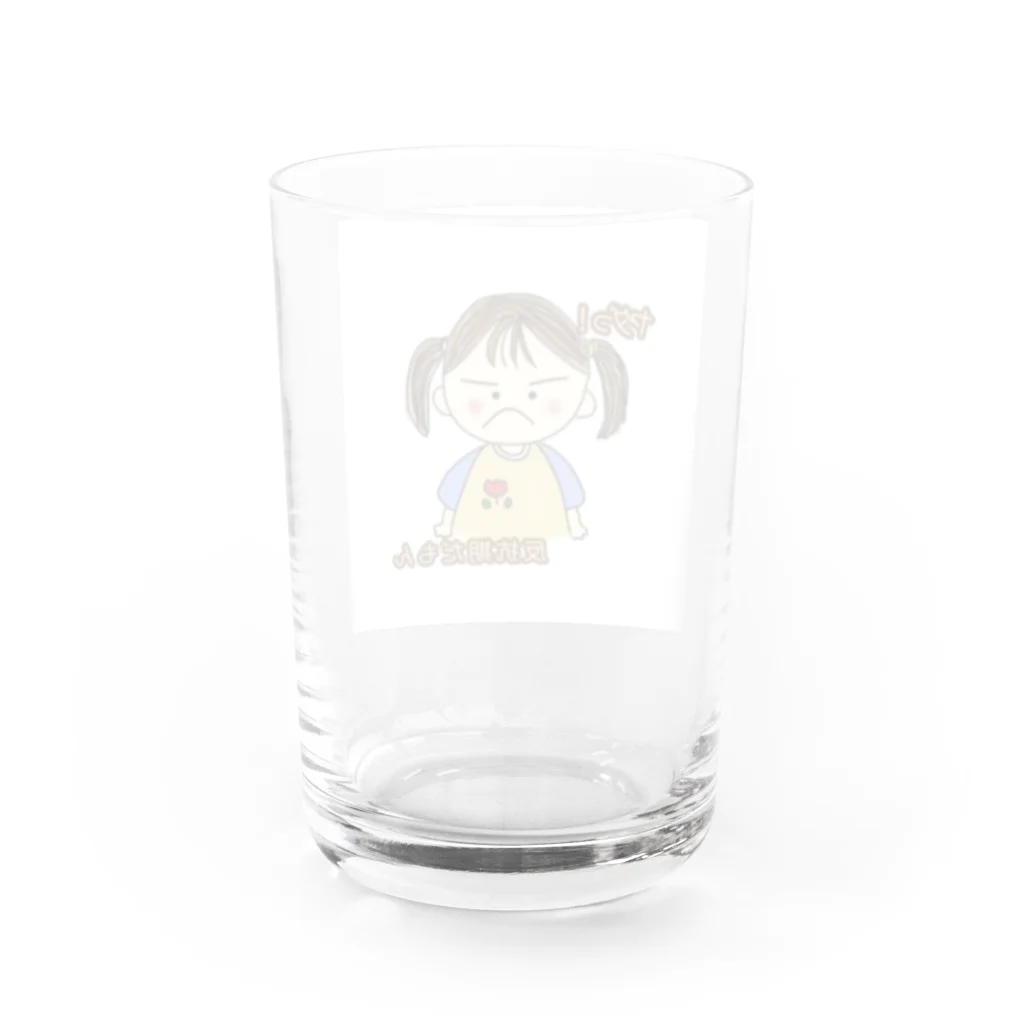 naosuke1230の反抗期ちゃん Water Glass :back