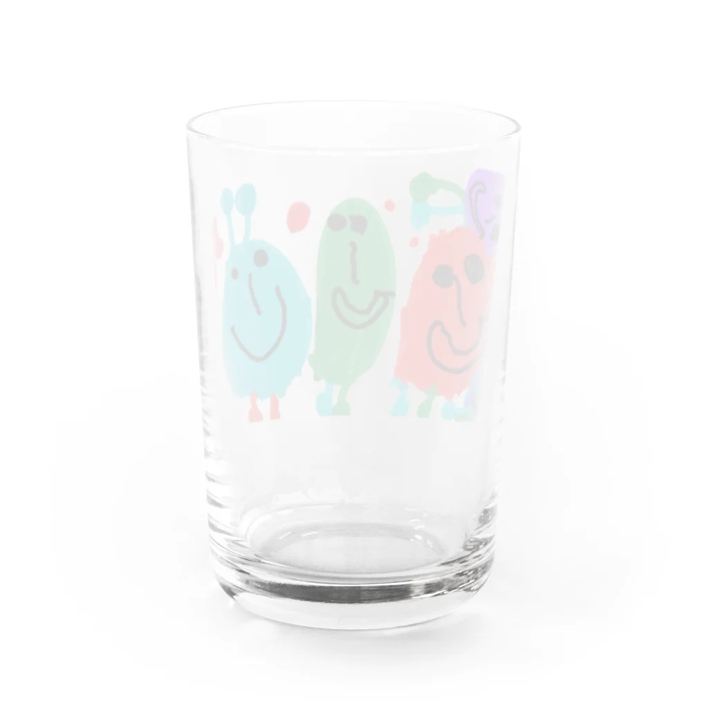 K_0の笑顔でいられるとイイネ☆ Water Glass :back