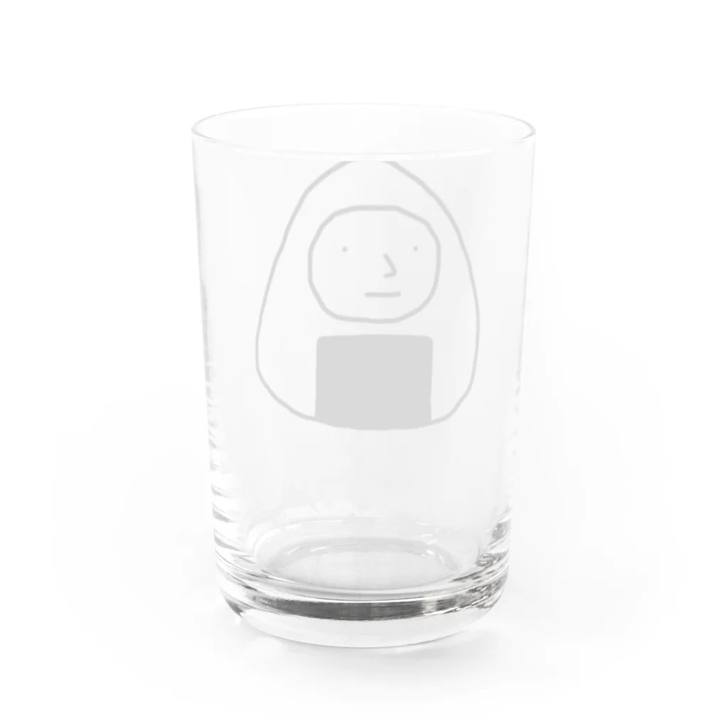 きりん　たかひろのおにぎり Water Glass :back