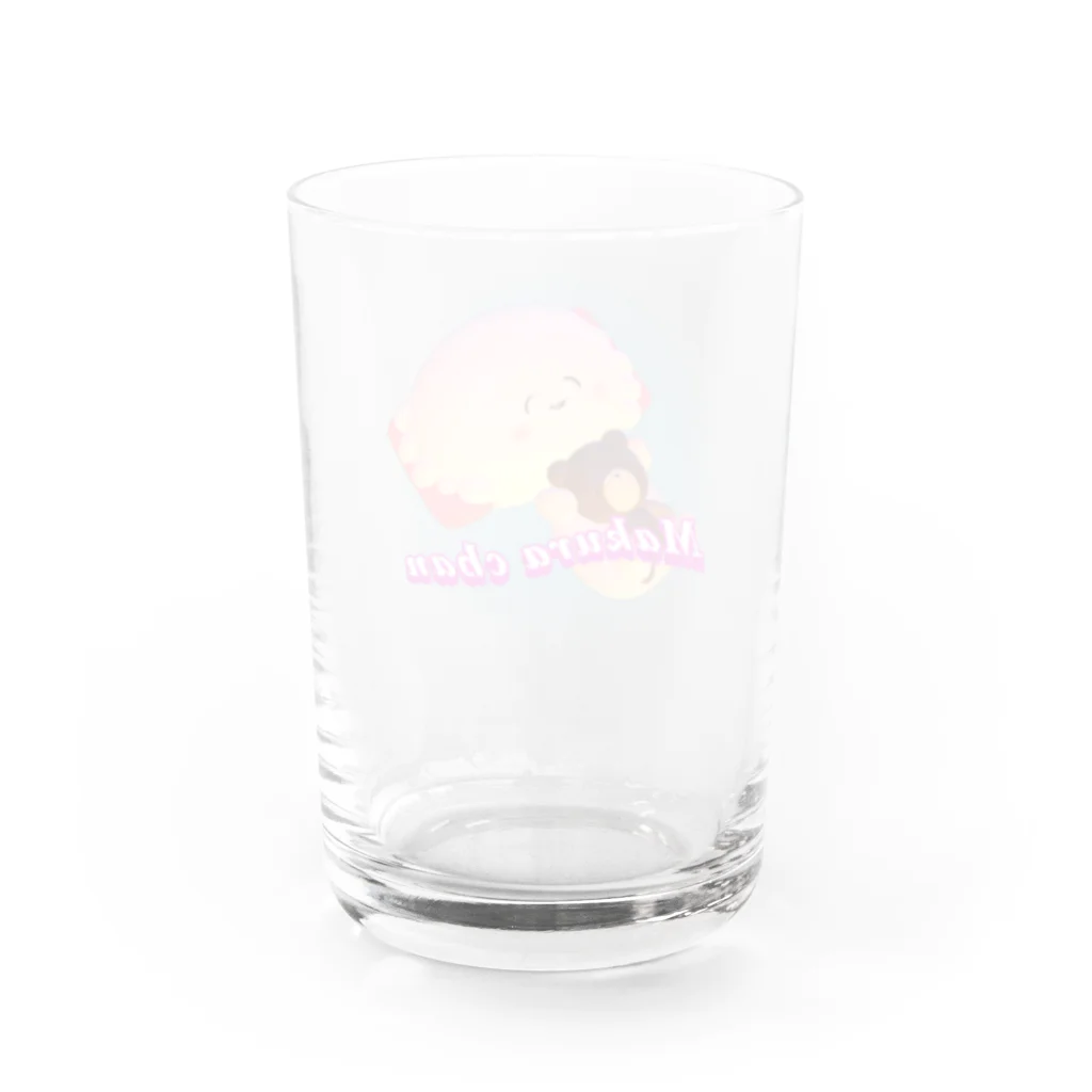 まくらちゃん公式ネットショップのすりーでぃーまくらちゃん Water Glass :back