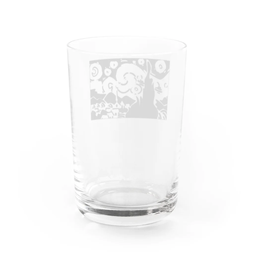 山形屋米店の星月夜（ほしづきよ、英語: The starry night） Water Glass :back