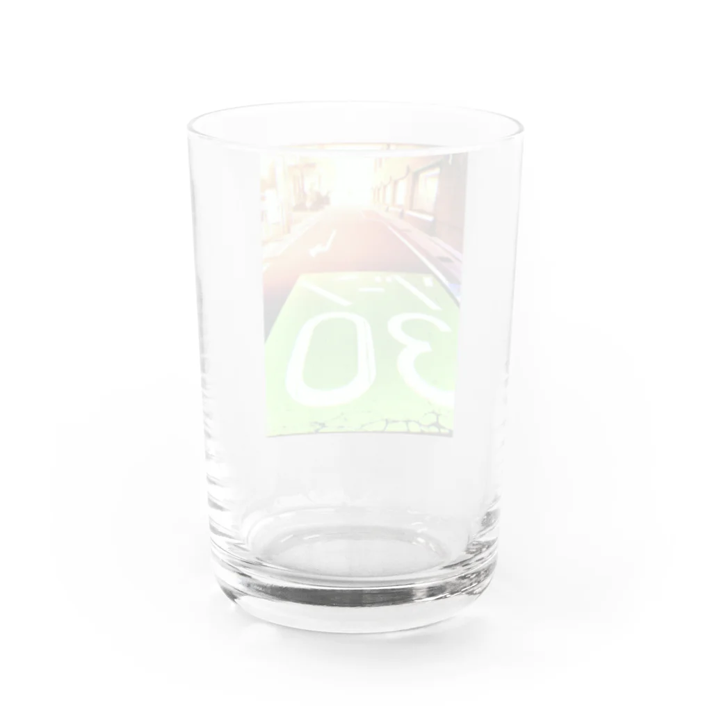 D’s　SHOPのゾーン30 Water Glass :back