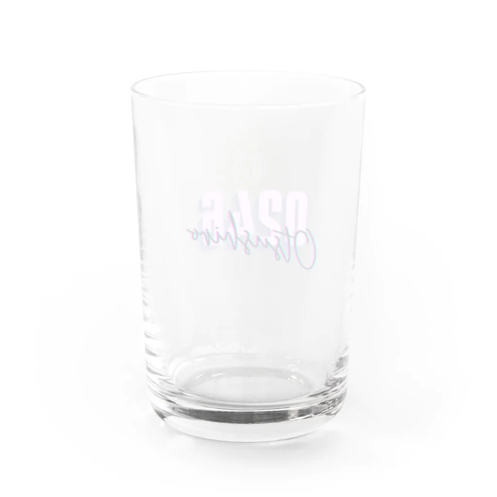 StyleCubeOfficialの今日も1日おつしろ、カンパイ！ グラス Water Glass :back