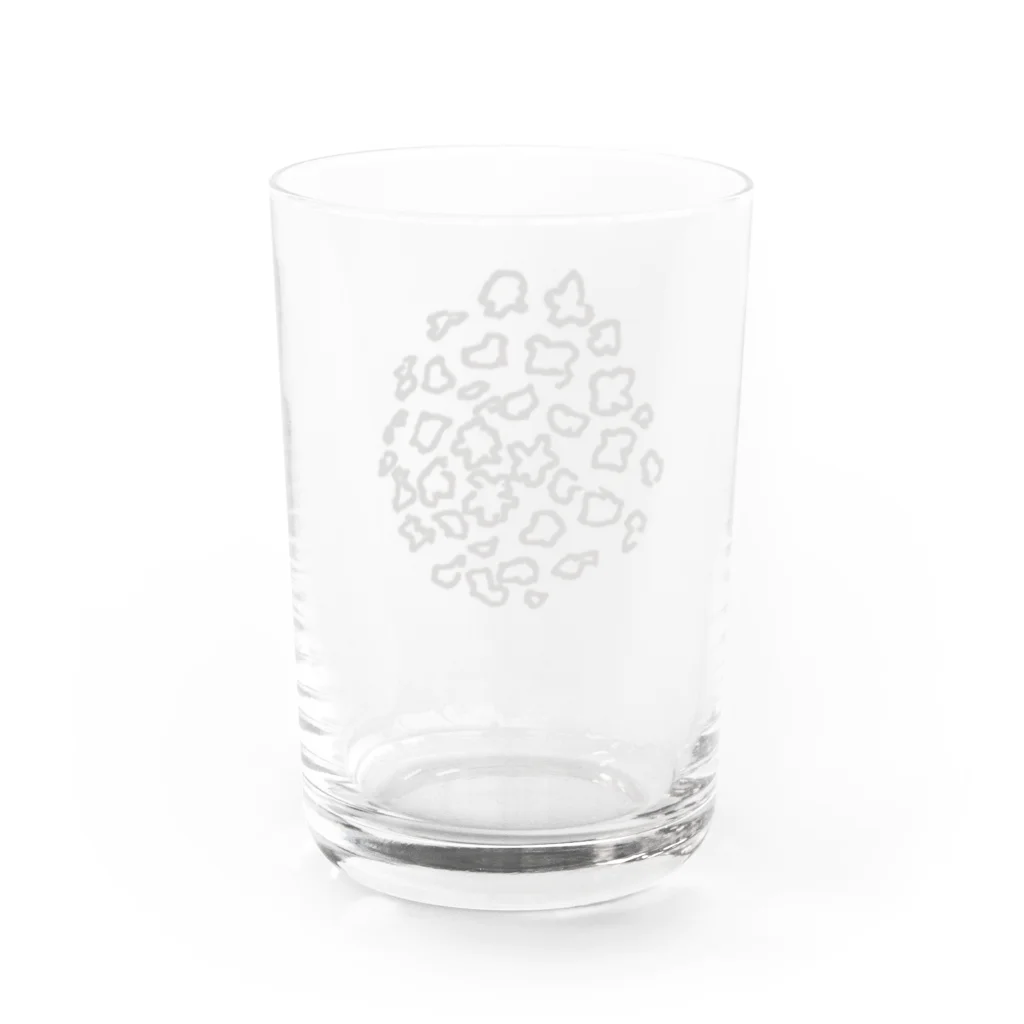 kaneko_aoiのkin(エダナシツノホコリ) Water Glass :back