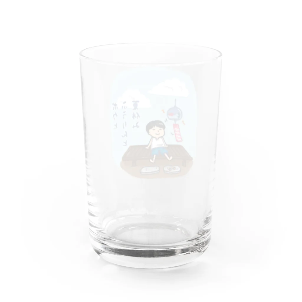 Andiamoのボクと風鈴と夏休み Water Glass :back