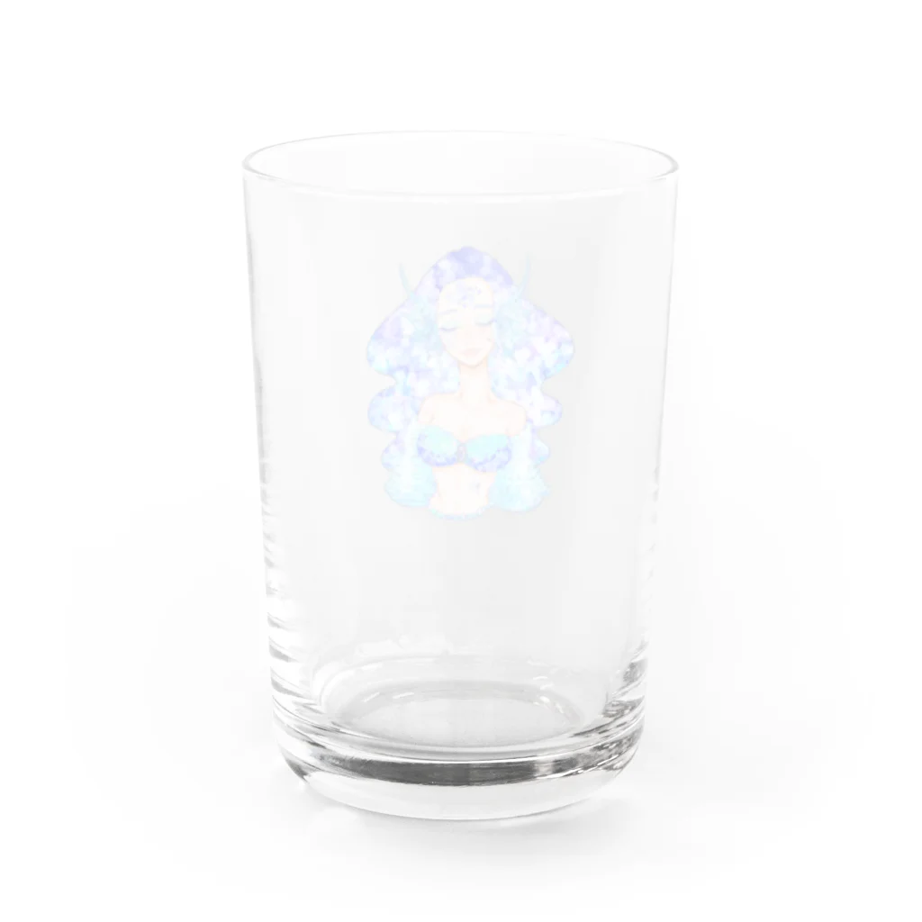 ゆりあの魚座（Pisces） Water Glass :back