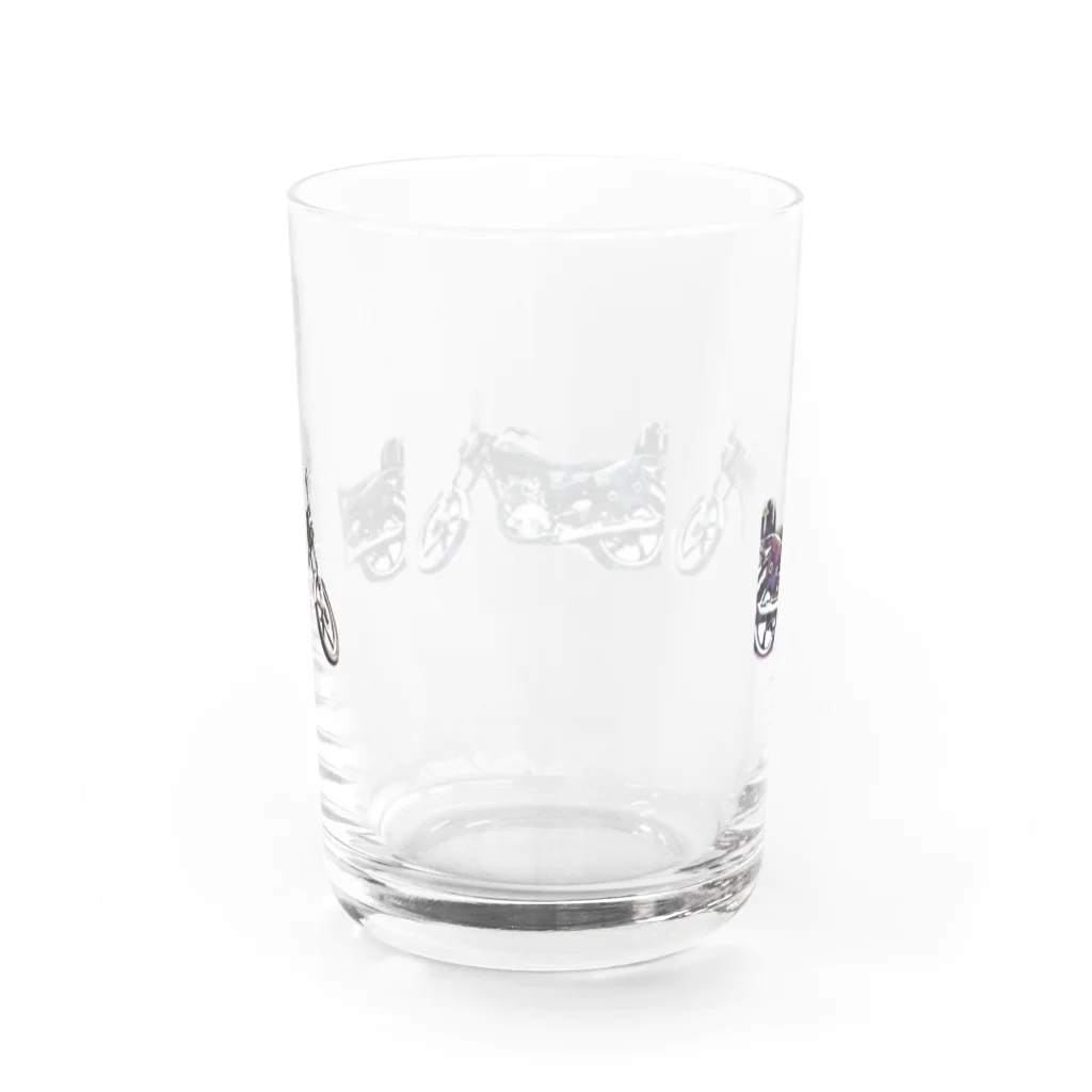 onicoのバイク Water Glass :back